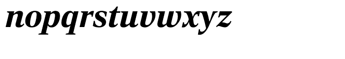 Rocky Black Italic Font LOWERCASE