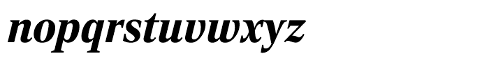 Rocky Condensed Black Italic Font LOWERCASE