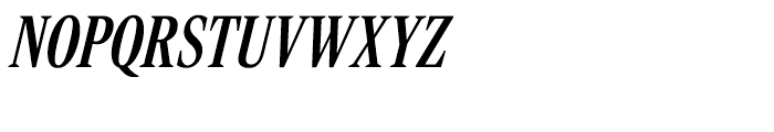 Rocky Extra Condensed Medium Italic Font UPPERCASE