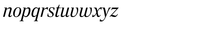 Rocky Light Italic Font LOWERCASE