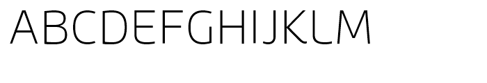 Roihu Thin Font UPPERCASE