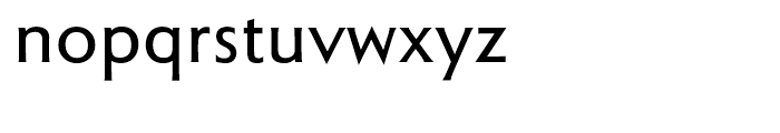 Roma SemiBold Font LOWERCASE