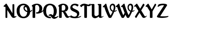 Roman Script Standard D Font UPPERCASE