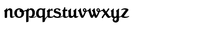 Roman Script Standard D Font LOWERCASE