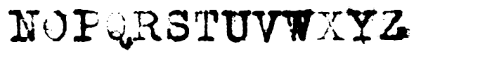 Romanstone One Regular Font UPPERCASE