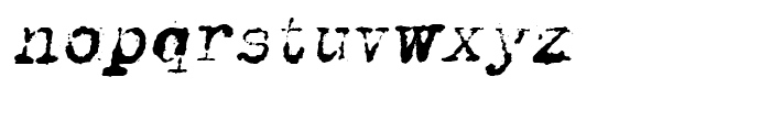 Romanstone Two Oblique Font LOWERCASE