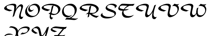 Rondo Regular Font UPPERCASE