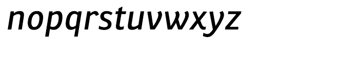 Ronnia Italic Font LOWERCASE
