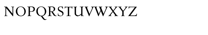 Roos Roman SC Font LOWERCASE