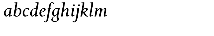 Roos Semi Bold Italic Font LOWERCASE