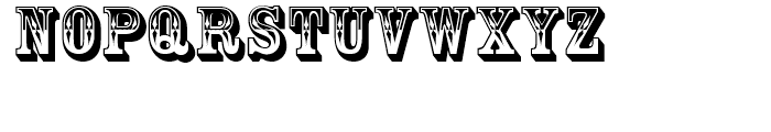 Rosewood Regular Font LOWERCASE