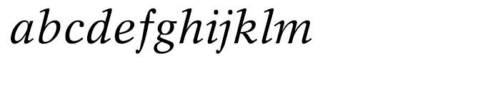 Rotation Italic Font LOWERCASE