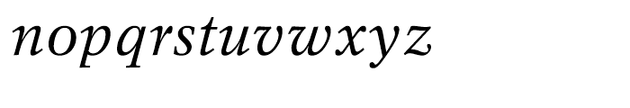 Rotation Italic Font LOWERCASE