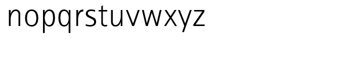 Rotis Sans Serif Light 45 Font LOWERCASE