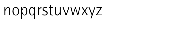 Rotis Semi Sans 45 Cyrillic Light Font LOWERCASE