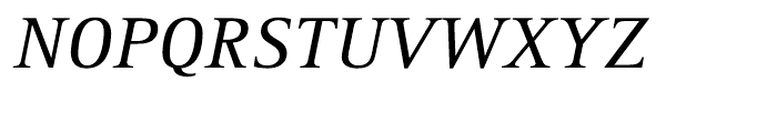 Rotis Serif 56 Greek Italic Font UPPERCASE