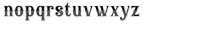Rough Riders Redux Font LOWERCASE