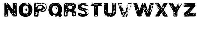 Roughneck Extreme Font LOWERCASE