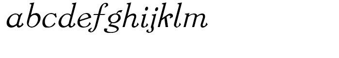 Rowan Oak NF Italic Font LOWERCASE