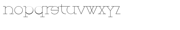 Royalty Anorexic Font LOWERCASE