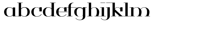Royalty Chubby Font LOWERCASE