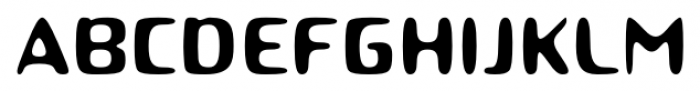 Roboo 4F Regular Font UPPERCASE