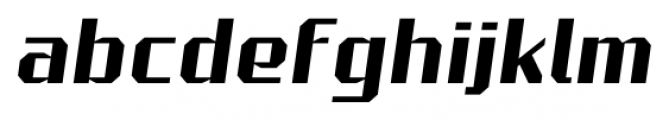 Robotesqa 4F Light Italic Font LOWERCASE