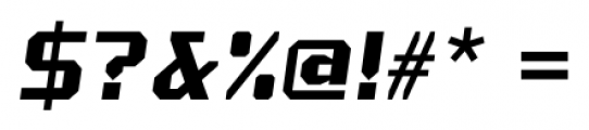 Robotesqa 4F Medium Italic Font OTHER CHARS