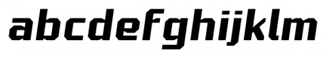 Robotesqa 4F Medium Italic Font LOWERCASE