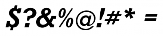 Rockingham DemiBold Italic Font OTHER CHARS