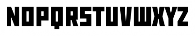 Rodchenko Condensed Bold Font LOWERCASE