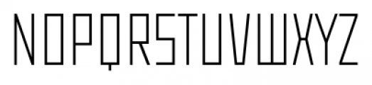 Rodchenko Condensed Light Font UPPERCASE