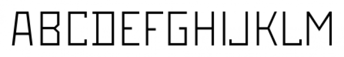 Rodchenko Light Font LOWERCASE