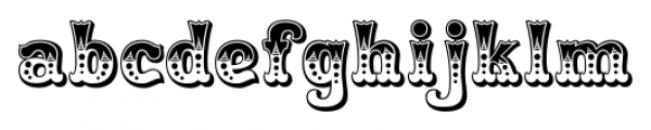 Rodeo Clown Regular Font LOWERCASE