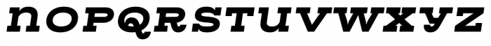 Rodeqa Slab 4F Bold Italic Font LOWERCASE