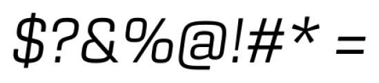 Rogan Italic Font OTHER CHARS
