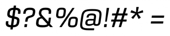 Rogan Medium Italic Font OTHER CHARS