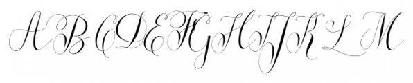 Roicamonta Curly Italic Font UPPERCASE