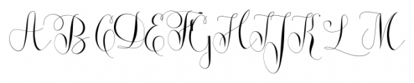 Roicamonta Curly Font UPPERCASE