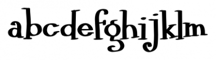 Rolig Serif Px Bold Font LOWERCASE