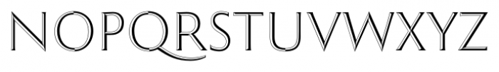 Roma  Inscribed Font LOWERCASE