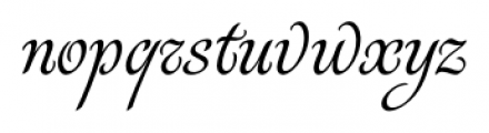 Rosabella Regular Font LOWERCASE