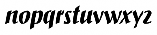 Rostrum Regular Font LOWERCASE