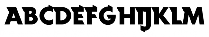 Rotor FastB Font UPPERCASE