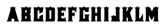 Rough Riders Fill Font LOWERCASE
