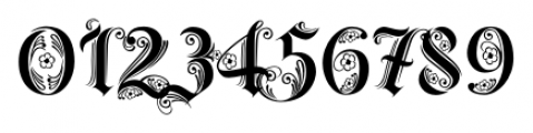RoyalBlossom Regular Font OTHER CHARS