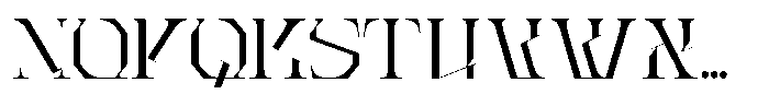 Roab Luxury Regular Font UPPERCASE