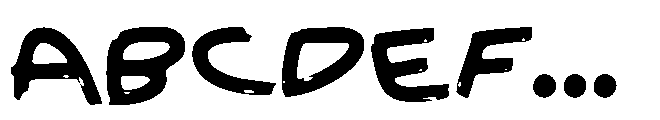 Road Sixty Four Font UPPERCASE