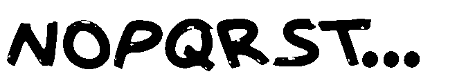 Road Sixty Four Font UPPERCASE
