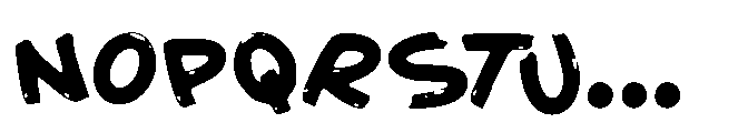 Road Sixty Four Font LOWERCASE